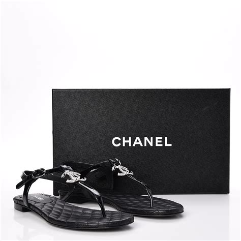 chanel thongs sandals|Sandals .